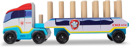 Ciężarówka Melissa & Doug ABC Block Truck Psi Patrol Literki