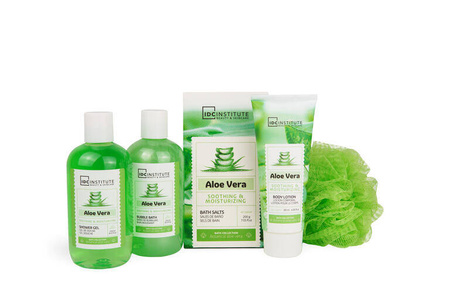 ZESTAW PREZENTOWY KOSMETYKÓW TORBA PREZENT ŚWIĄTECZNY CIAŁA I KĄPIELI ALOES