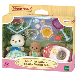 SYLVANIAN FAMILIES SIOSTRY WYDR MORSKICH NA WAKACJACH 5804