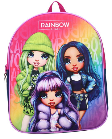 RAINBOW HIGH LALKA PLECAK PLECACZEK 3D PRZEDSZKOLA