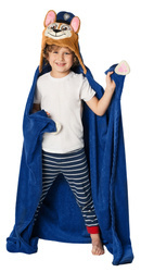 PSI PATROL KOC KOCYK Z KAPTUREM SZLAFROK PLED