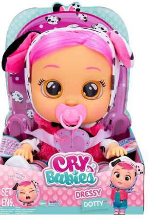 CRY BABIES INTERAKTYWNA LALKA DOTTY PŁACZĄCY BOBAS