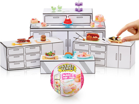 MGA'S MINIVERSE MAKE IT MINI FOOD SERIES DINER KULA JEDZENIE MINIATURKI S3