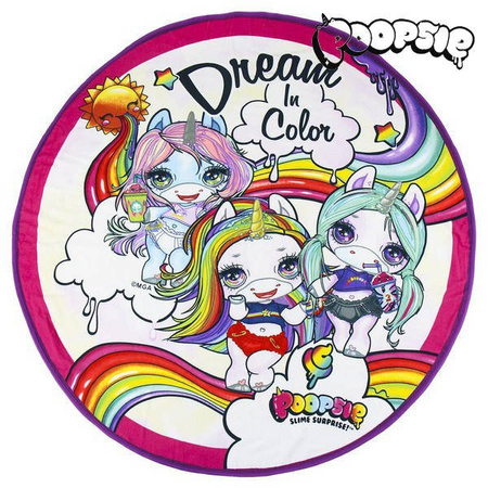 POOPSIE JEDNOROŻEC SLIME RĘCZNIK PLAŻOWY CHUSTA