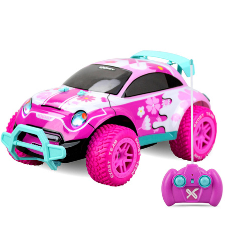 EXOST PIXIE AUTO ZDALNIE STEROWANE RÓŻOWE DLA DZEWCZYNKI SAMOCHÓD TERENOWY