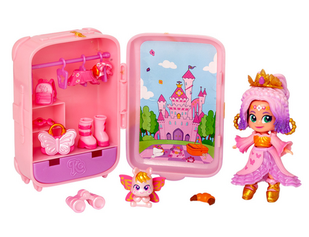 MagicBox Kookyloos Suitcases Walizka Dreamy Blossom Walizka Lalka Akcesoria