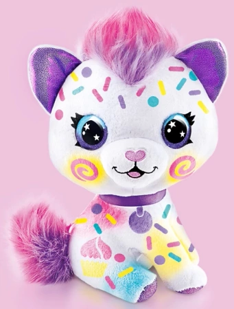 AIRBRUSH PLUSH POKOLORUJ PLUSZAKA PLUSZ KOT KOTEK MASKOTKA DO KOLOROWANIA