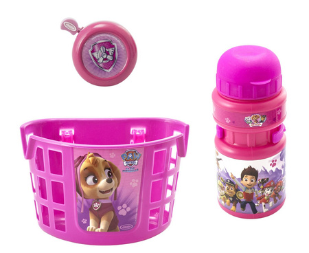 PSI PATROL KOSZYCZEK KOSZYK ROWER DZWONEK BIDON