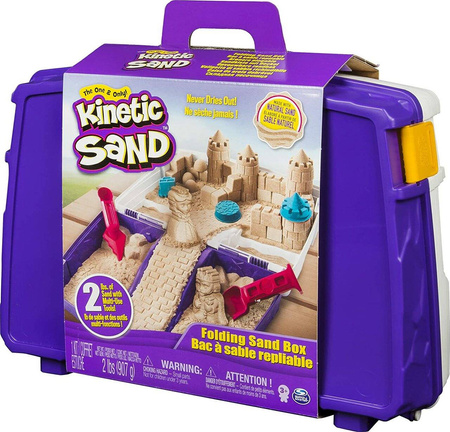 KINETIC SAND PIASEK KINETYCZNY WALIZKA AKCESORIA
