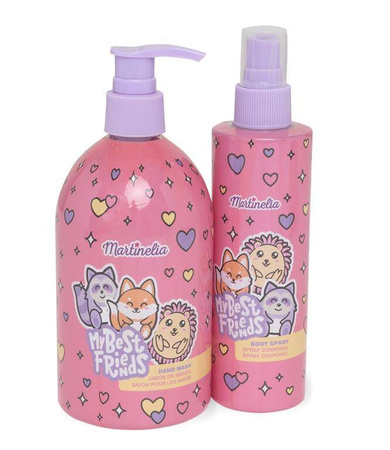 MARTINELIA ZESTAW DLA DZIECI MGIEŁKA WODA PERFUMOWANA MYDŁO DO RĄK