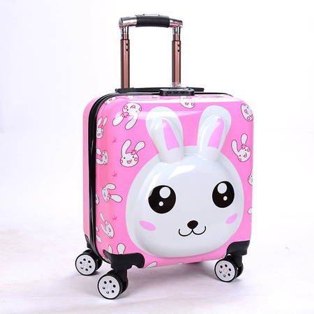 KRÓLIK DZIECIĘCA WALIZKA DZIECI BAGAŻ PODRÓŻNA 3D