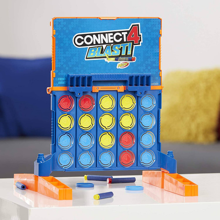 HASBRO GRA Connect 4 Blast ZRĘCZNOŚCIOWA NERF