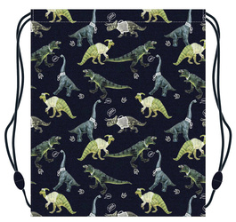 DINOZAUR DINOZAURY WOREK TORBA NA OBUWIE PLECAK DZIECI WF