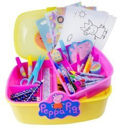 PEPPA PIG ŚWINKA DUŻY ZESTAW KREATYWNY WALIZKA