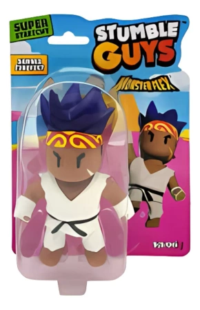 STUMBLE GUYS MONSTER FLEX ROZCIĄGLIWE GUMOWE FIGURKI SENSEI FIREFIST