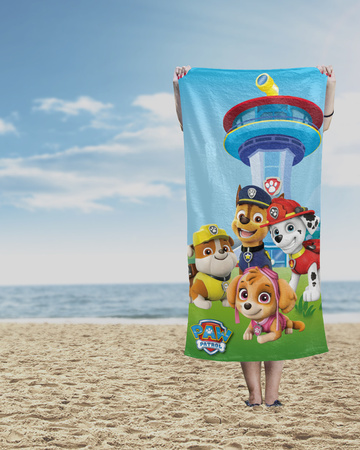 PSI PATROL PIESKI PSY RĘCZNIK KĄPIELOWY PLAŻOWY DZIECIĘCY BASEN