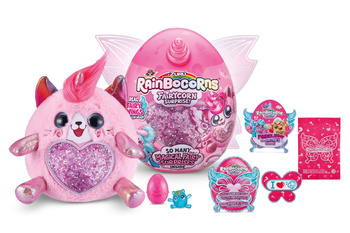 RAINBOCORNS JAJKO 30 cm Z MASKOTKĄ NIESPODZIANKĄ