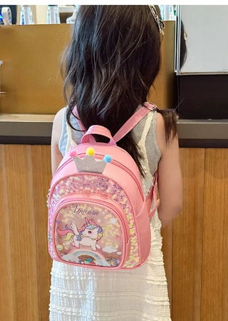 JEDNOROŻEC PLECAK PLECACZEK DLA DZIECI DO PRZEDSZKOLA