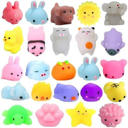 MOCHI SQUISHY FIDGET GNIOTKI POP IT GNIOTEK 24 szt