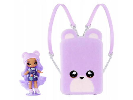 Minilalka Na! Na! Na! Surprise MGA Plecak + Lalka City Bear Zestaw