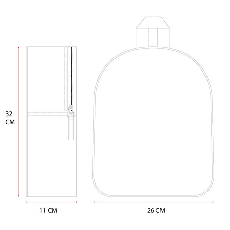 MYSZKA MINNIE MIKI PLECAK PLECACZEK DLA DZIECI DO PRZEDSZKOLA