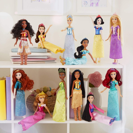LALKA ARIEL KSIĘŻNICZKI DISNEY HASBRO RUCHOME ELEMENTY + AKCESORIA Arielka