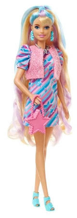 BARBIE LALKA TOTALLY HAIR FRYZURA DODATKI HCM87