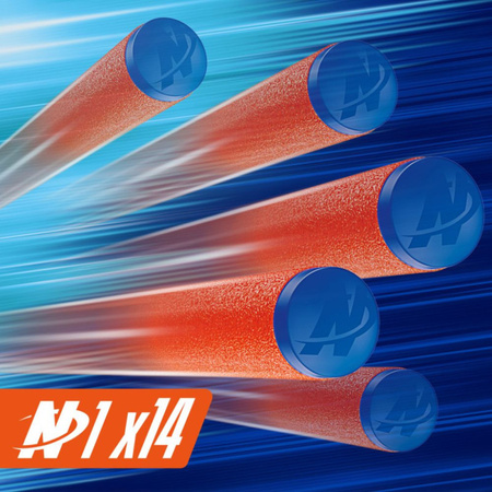 Nerf Loadout Shadowspeed Recon Pistolet Wyrzutnia Blaster 14 strzałek G1759