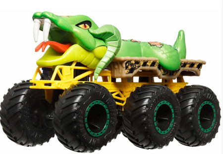 HOT WHEELS MONSTER TRUCK BIG RIGS ciężarówka 1:64 Cage Rattler HWN92