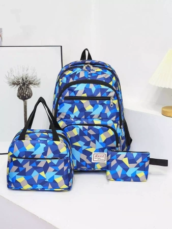 MORO ZESTAW PLECAK SZKOLNY TORBA PIÓRNIK 3W1