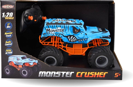 MONSTER TRUCK CRUSHER AUTO SAMOCHÓD ZDALNIE STEROWANE TERENOWE RC PILOT
