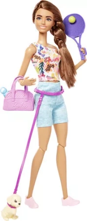 Mattel Lalka Barbie Wellness - Dzień Sportu GKH73