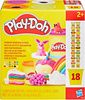 PLAY DOH CIASTOLINA zestaw 18 kolorowych tub G0522