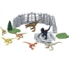 Jurassic World Minis Dinosaur Danger Dinozaury Walizka w podróży ZESTAW