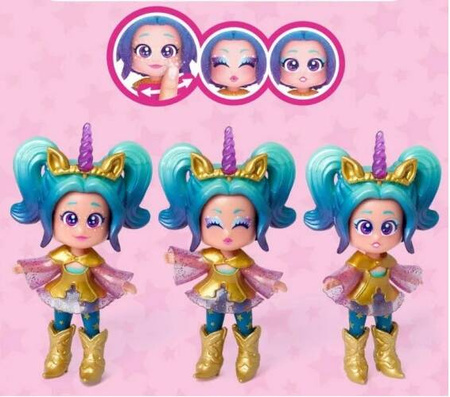 KOOKYLOOS ZESTAW STAR UNICORN GWIEZDNY JEDNOROŻEC LALKA AURORA
