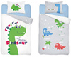 DINOZAURY DINO POŚCIEL 135X100 DZIECI DWUSTRONNA