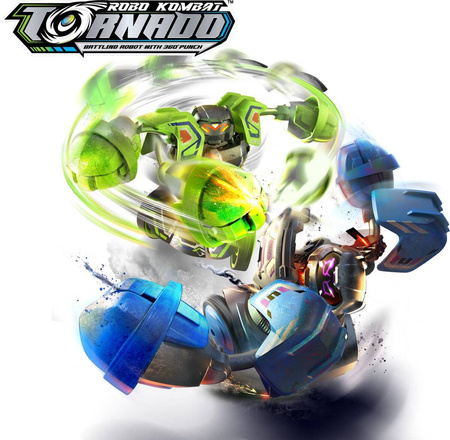 WALCZĄCE ROBOTY ROBO KOMBAT TORNADO 2-pak Silverlit 2 TRYBY ŚWIATŁO TYP A