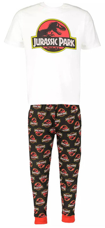 JURASSIC PARK MĘSKA PIŻAMA BAWEŁNA S