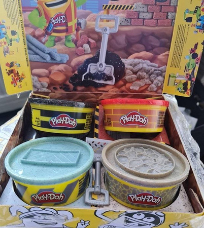 PLAY DOH CIASTOLINA PLAC BUDOWY ZESTAW BUDOWLANY