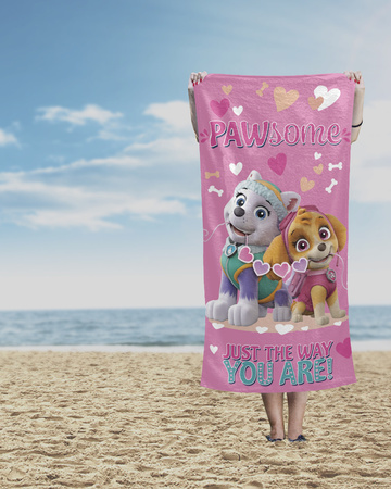 PSI PATROL SKYE EVEREST PIESKI PSY RĘCZNIK KĄPIELOWY PLAŻOWY DZIECI BASEN