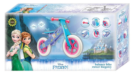 KRAINA LODU DISNEY ROWER ROWEREK BIEGOWY DREWNIANY