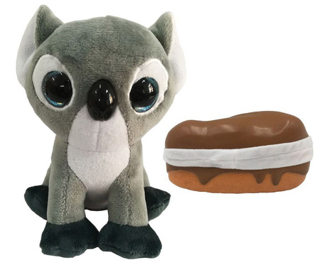 CIASTKA PACHNĄCE CIASTKO MUFFINKA PLUSZAK DZIECI MASKOTKA DWUSTRONNA