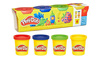 PLAY DOH CIASTOLINA zestaw 4 kolorowych tub