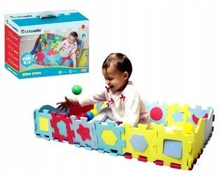 DUŻE PUZZLE PIANKOWE KOJEC MATA BASEN PIŁKI KSZTAŁ