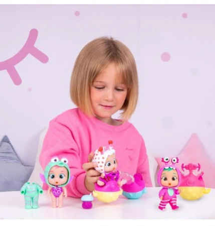 CRY BABIES MAGIC TEARS JUMPY MONSTERS NUNU BOBAS HULAJNOGA LALKA PŁACZE
