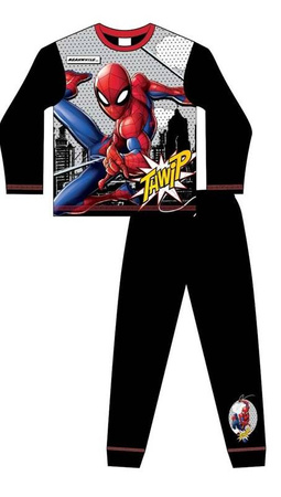 Piżama Spiderman Pająk Piżamka 7-8 lat 128 cm