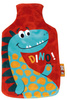 Termofor DINOZAUR Gumowy Miękki Pokrowiec Mały dla Dzieci TERMOFOR DINO