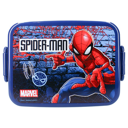 SPIDER SPIDERMAN LUNCH BOX ŚNIADANIÓWKA DO SZKOŁY