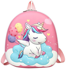 JEDNOROŻEC PLECAK PLECACZEK 3D PRZEDSZKOLA DZIECI