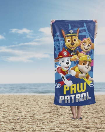 PSI PATROL PIESKI PSY RĘCZNIK KĄPIELOWY PLAŻOWY DZIECIĘCY BASEN